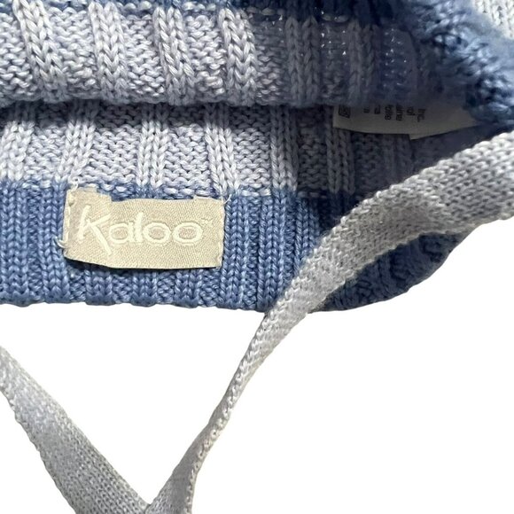 Kaloo Baby T43 (17in) Blue Knitted Tassel Hat - Picture 5 of 7